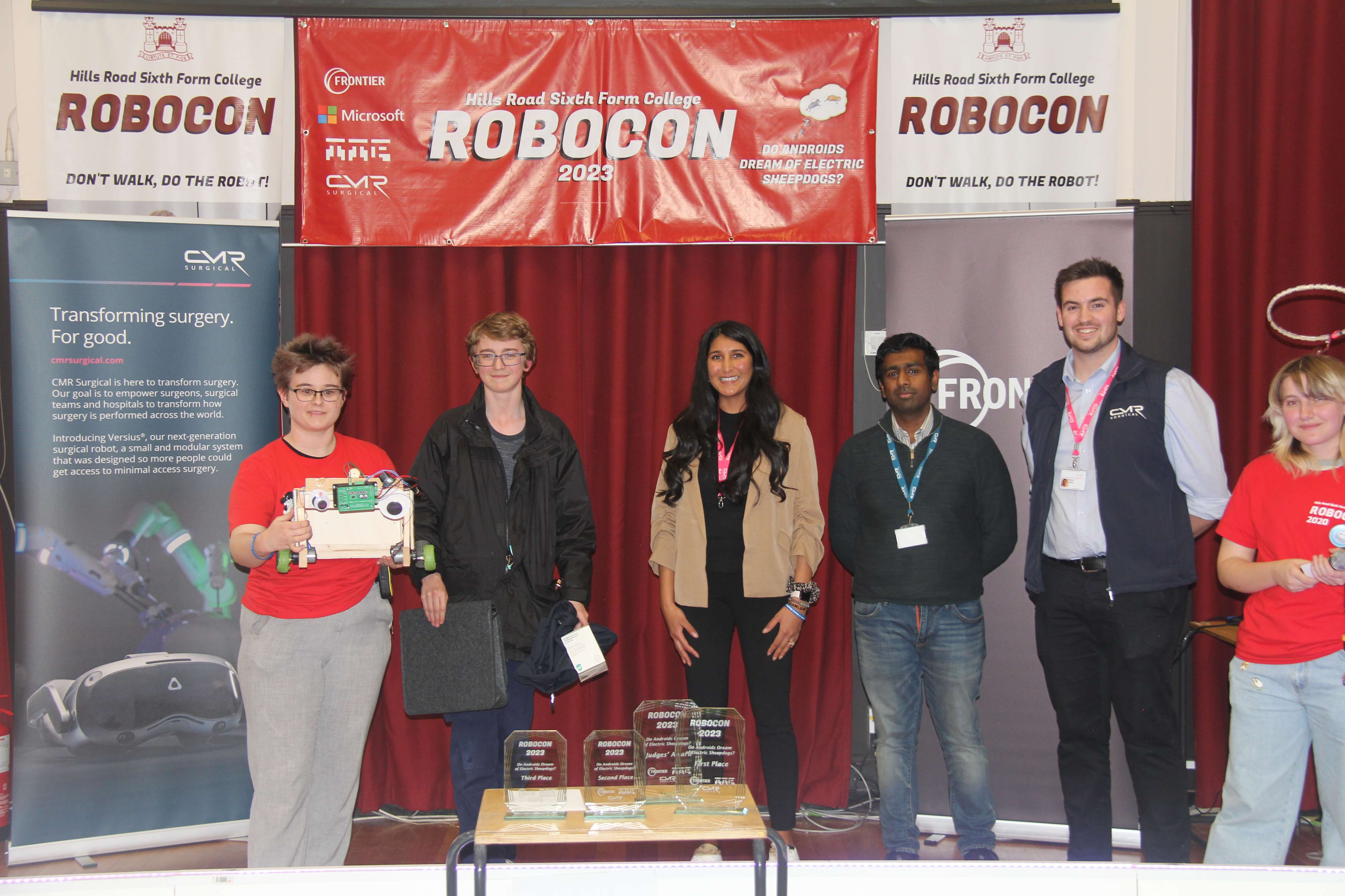 Photo of winners